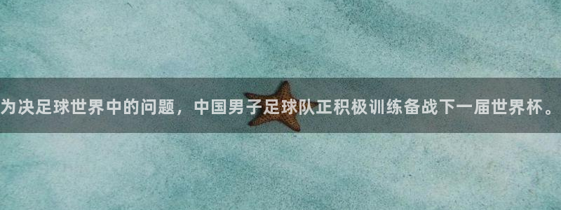 世界杯足球比赛:为决足球世界中的问题,中国男子足球队正积极训练备战下一届世界杯。