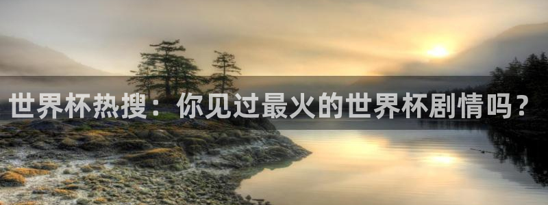 世界杯足球2026：世界杯热搜：你见过最火的世界杯剧情吗？